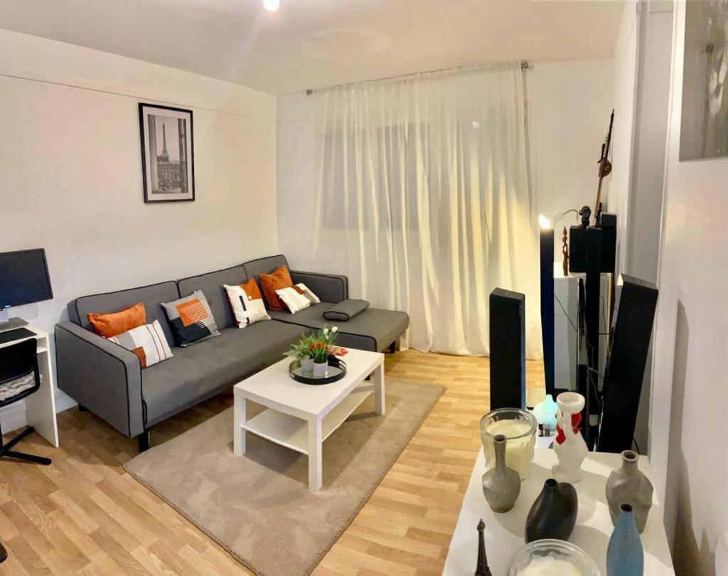 Appart Cosy Alfortville -Vue Seine - 10Mn De Paris Buitenkant foto